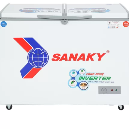 TỦ ĐÔNG SANAKY 260l INVERTER VH3699W3, 1 NGĂN ĐÔNG 1 NGĂN MÁT