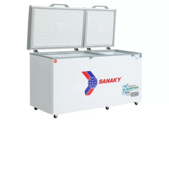 Tủ đông Sanaky Inverter 485 lít VH-6699W3, 1 NGĂN ĐÔNG 1 NGĂN MÁT