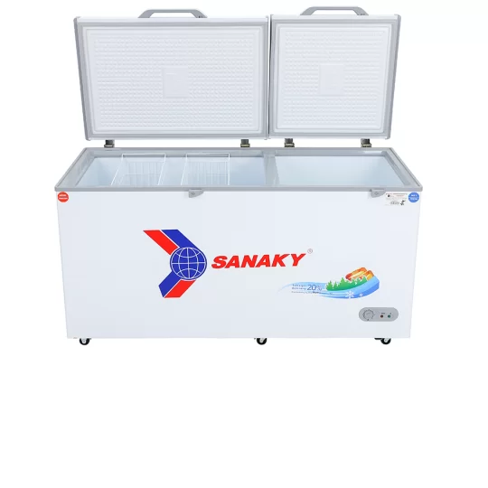 Tủ đông Sanaky 485 lít VH-6699W1, 1 ngăn đông 1 ngăn mát