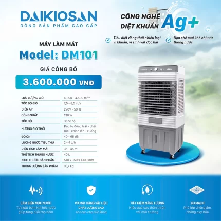 Quạt điều hòa Daikiosan DM101