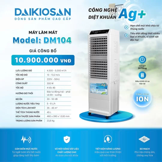 Quạt điều hòa Daikiosan DM104